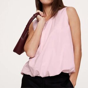 Cotton poplin bubble tank